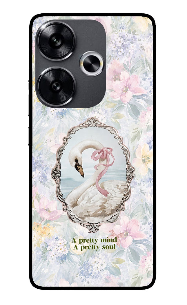 Pretty Mind Pretty Soul Poco F6 5G Glass Case