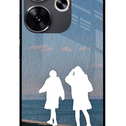 Coastal Dream Poco F6 5G Glass Case