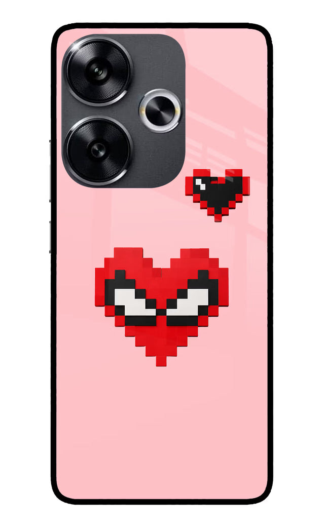 Gwen Heart Poco F6 5G Glass Case