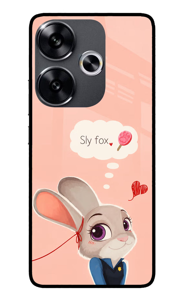 Judy Charm Poco F6 5G Glass Case