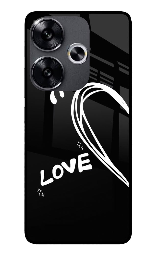 Love Line Poco F6 5G Glass Case