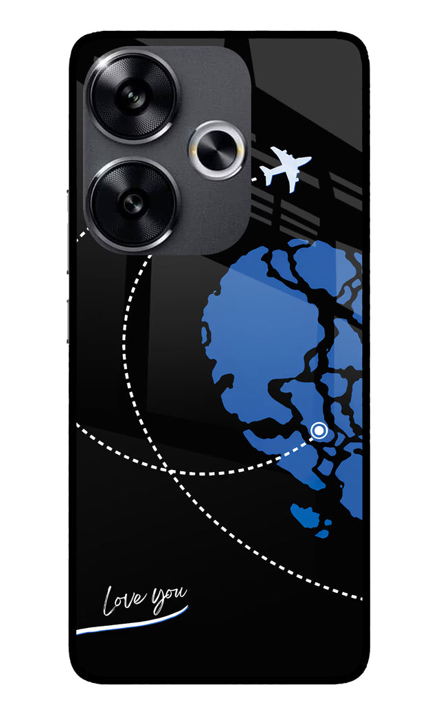 Love Orbit Poco F6 5G Glass Case