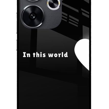 This World Poco F6 5G Glass Case