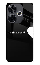 This World Poco F6 5G Glass Case