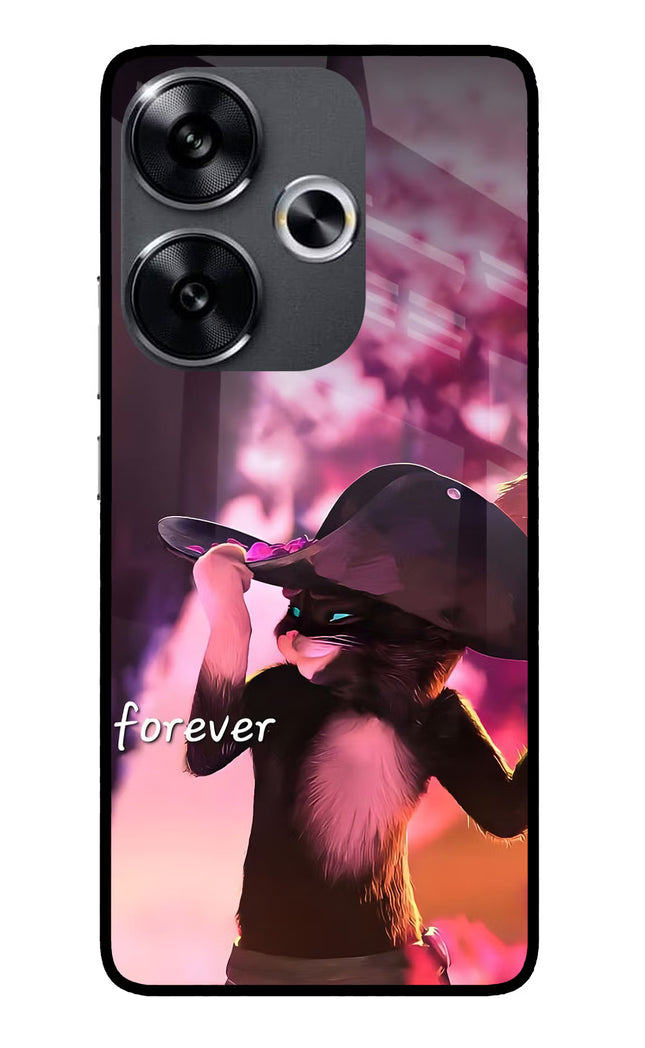 Forever Cat Poco F6 5G Glass Case
