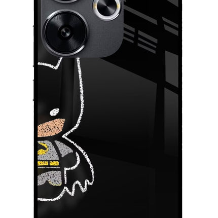 Bat Kitty Poco F6 5G Glass Case