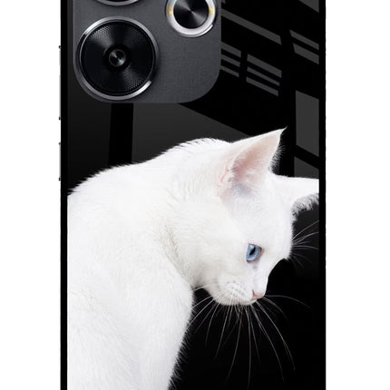 Snow Gaze Poco F6 5G Glass Case