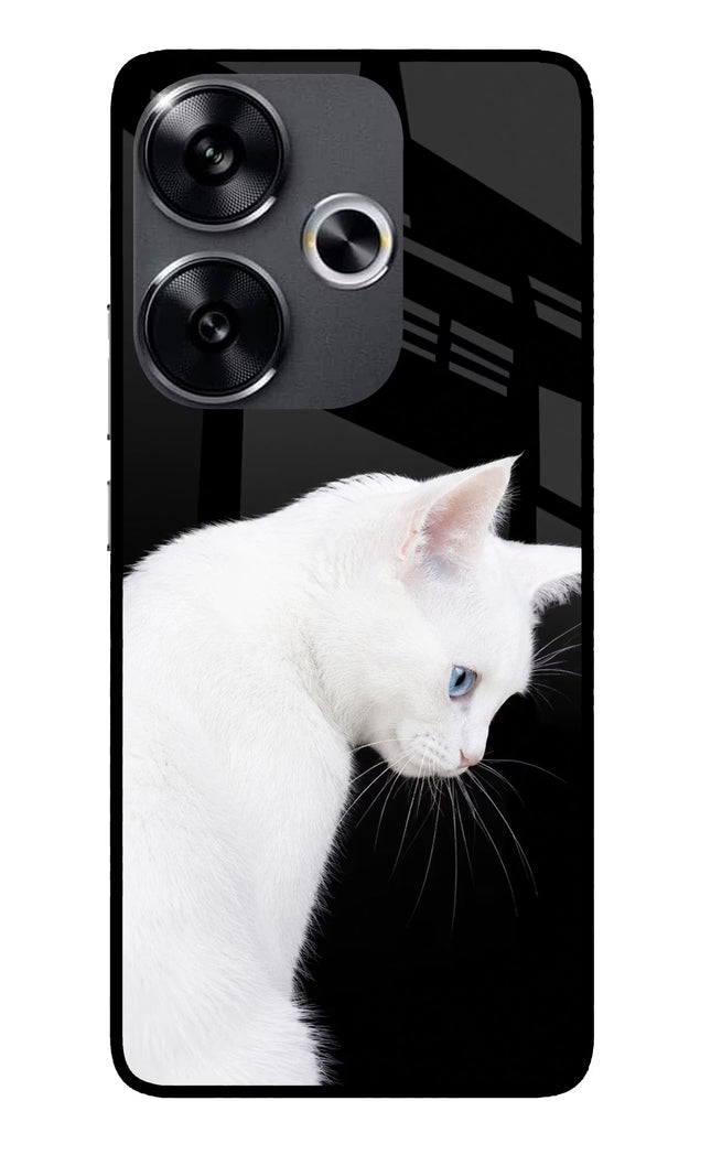 Snow Gaze Poco F6 5G Glass Case