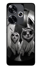 Hood Cats Poco F6 5G Glass Case