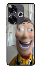 Side Eye Woody Poco F6 5G Glass Case