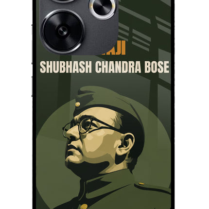 Netaji Legacy Poco F6 5G Glass Case