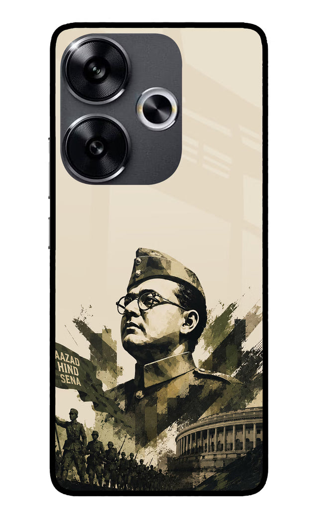 Netaji Rising Poco F6 5G Glass Case