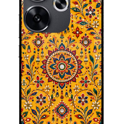 Sunlit Aura Poco F6 5G Glass Case