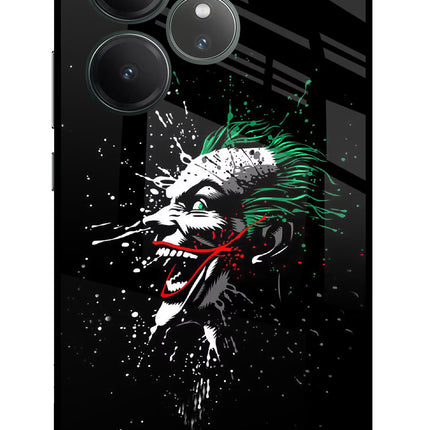 Joker Realme GT 6 Glass Case Back Cover by Casekaro