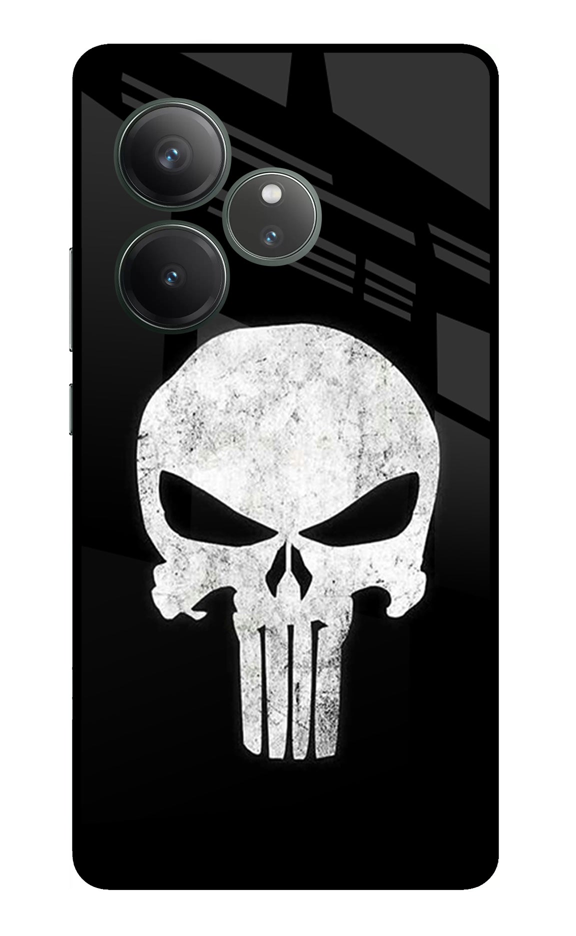 Punisher Skull Realme GT 6 Glass Case