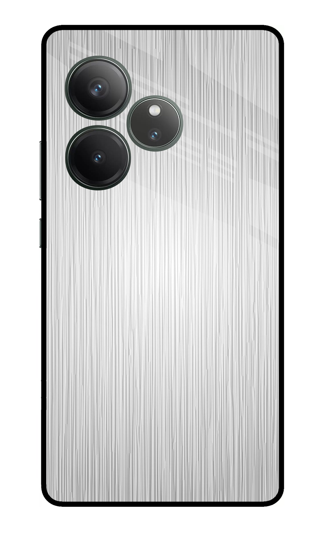 Wooden Grey Texture Realme GT 6 Glass Case