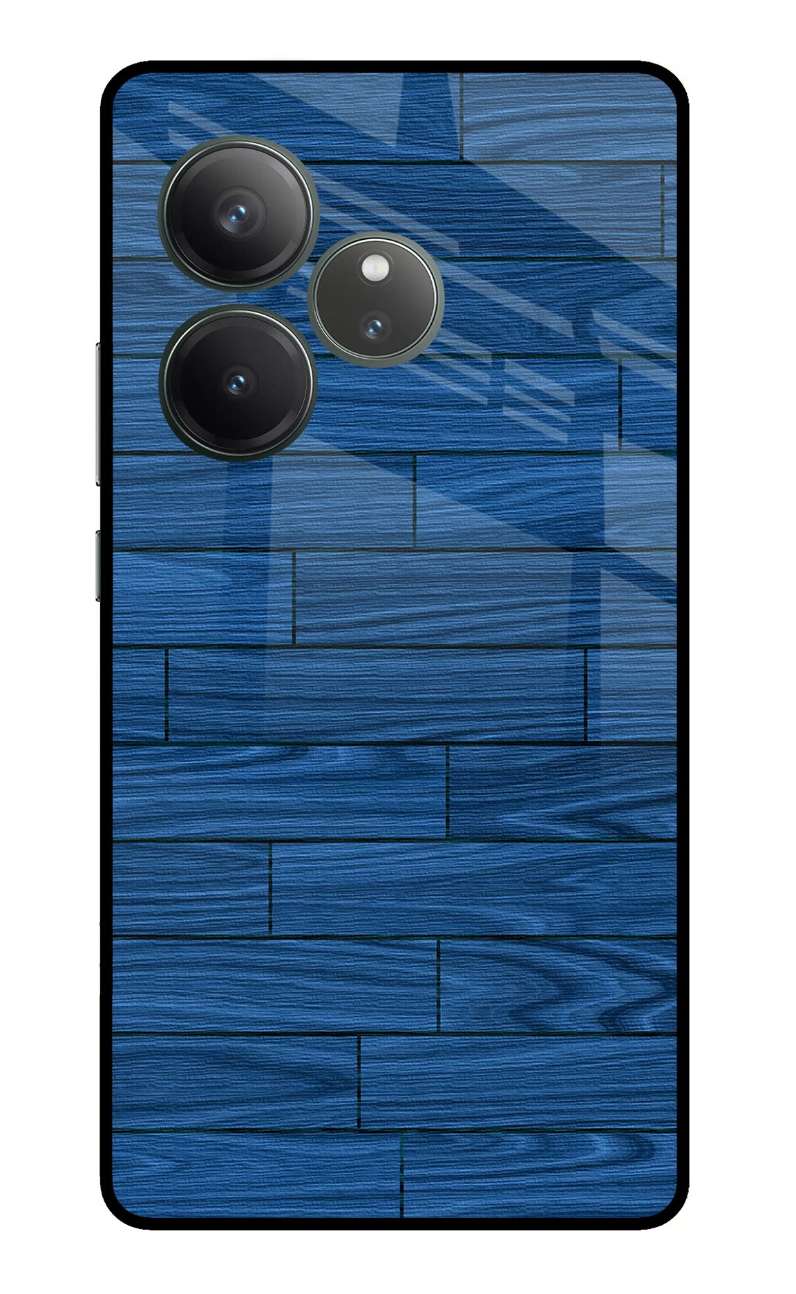 Wooden Texture Realme GT 6 Glass Case