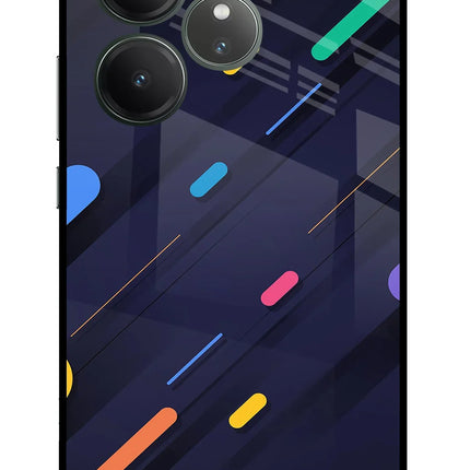Abstract Design Realme GT 6 Glass Case