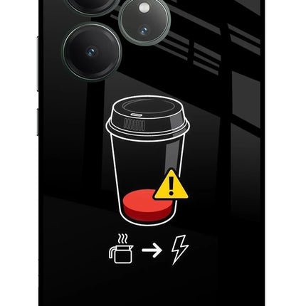 Coffee Realme GT 6 Glass Case