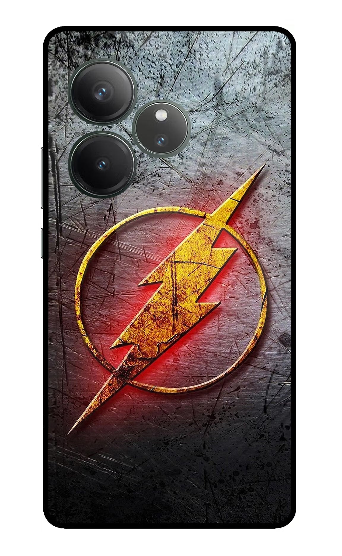 Flash Realme GT 6 Glass Case Back Cover by Casekaro
