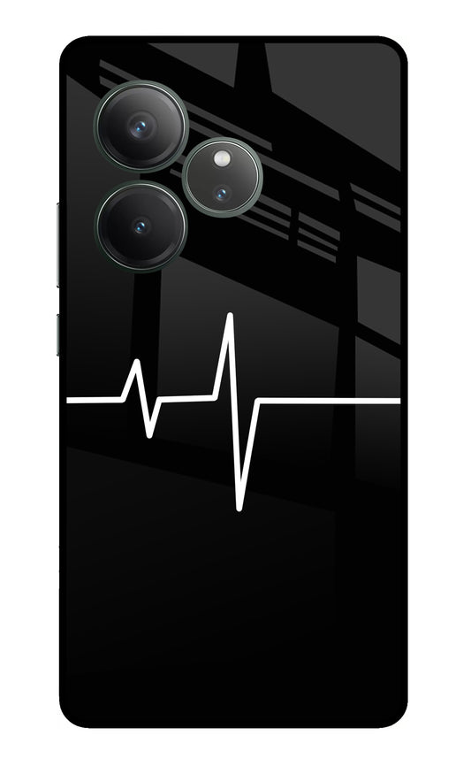 Heart Beats Realme GT 6 Glass Case