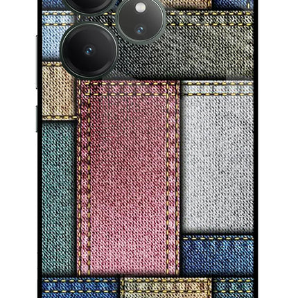 Multicolor Jeans Realme GT 6 Glass Case