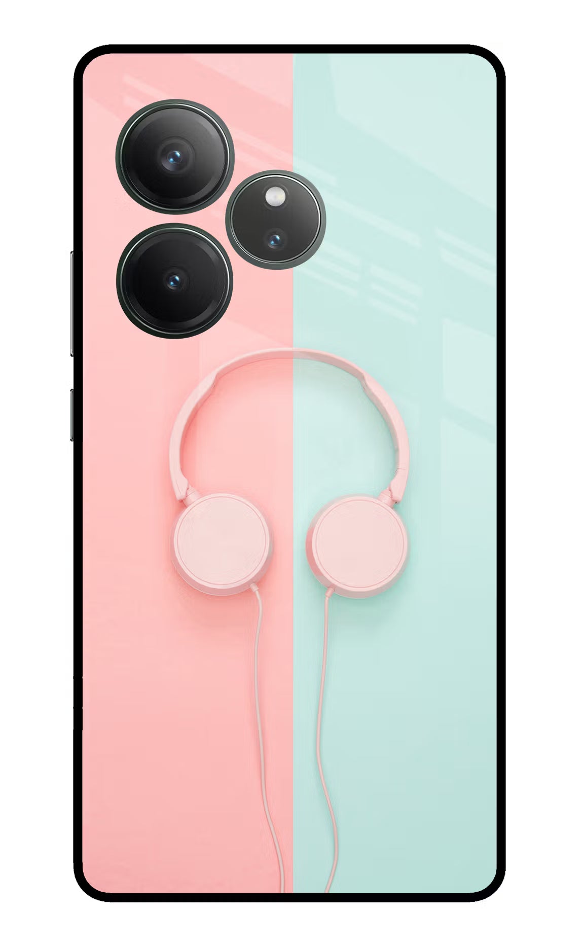 Music Lover Realme GT 6 Glass Case Back Cover by Casekaro