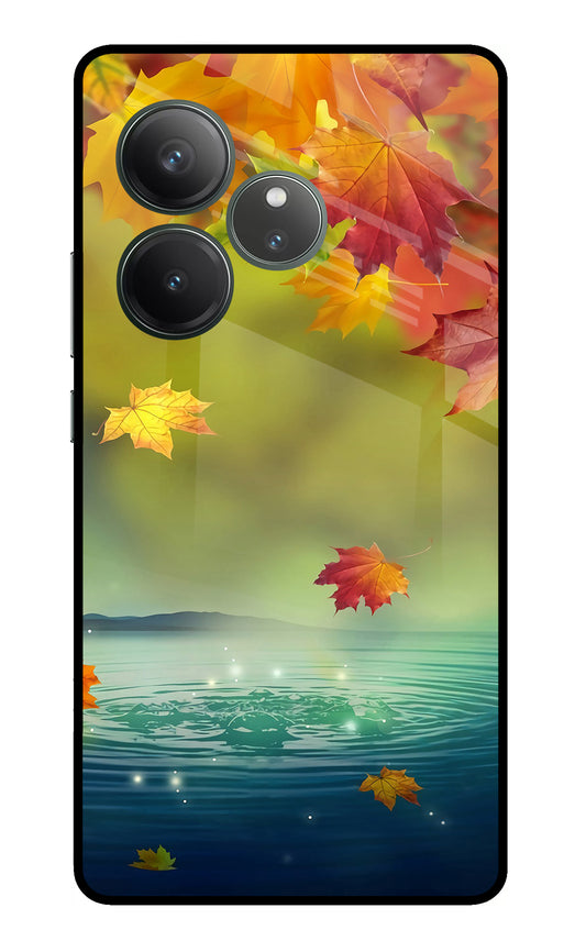 Flowers Realme GT 6 Glass Case