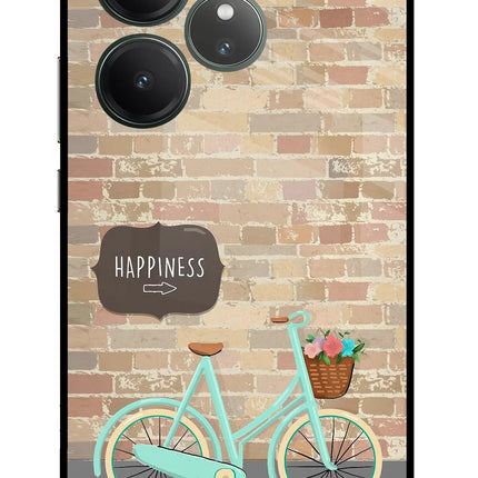 Happiness Artwork Realme GT 6 Glass Case