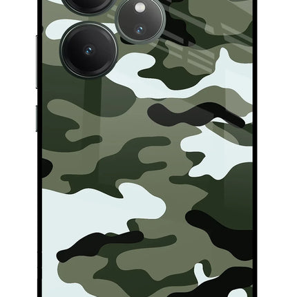 Camouflage Realme GT 6 Glass Case