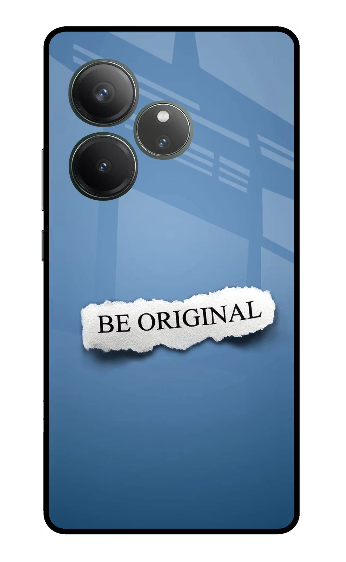 Be Original Realme GT 6 Glass Case Back Cover by Casekaro