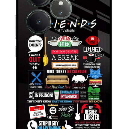 FRIENDS Realme GT 6 Glass Case