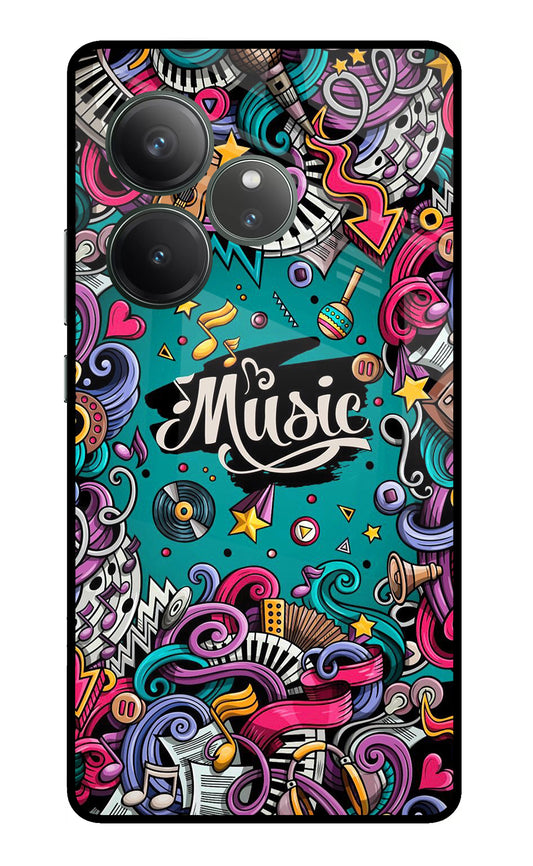 Music Graffiti Realme GT 6 Glass Case