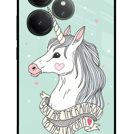 Unicorn Wallpaper Realme GT 6 Glass Case