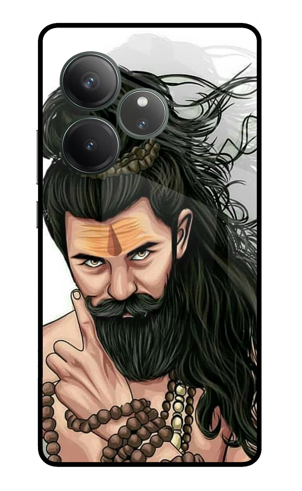 Mahadev Realme GT 6 Glass Case Back Cover by Casekaro