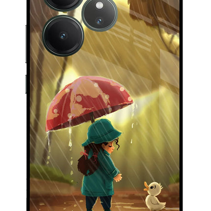 Rainy Day Realme GT 6 Glass Case