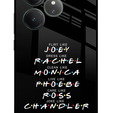 FRIENDS Character Realme GT 6 Glass Case