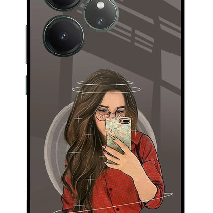 Selfie Queen Realme GT 6 Glass Case