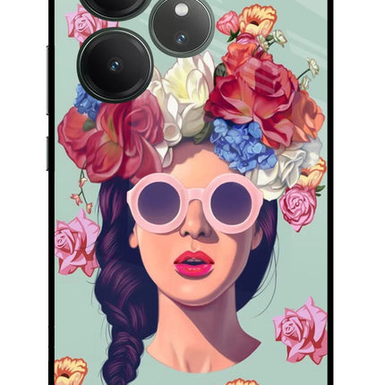 Pretty Girl Realme GT 6 Glass Case