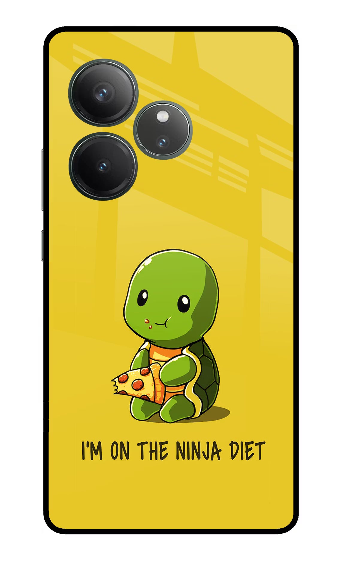 I'm on Ninja Diet Realme GT 6 Glass Case Back Cover by Casekaro
