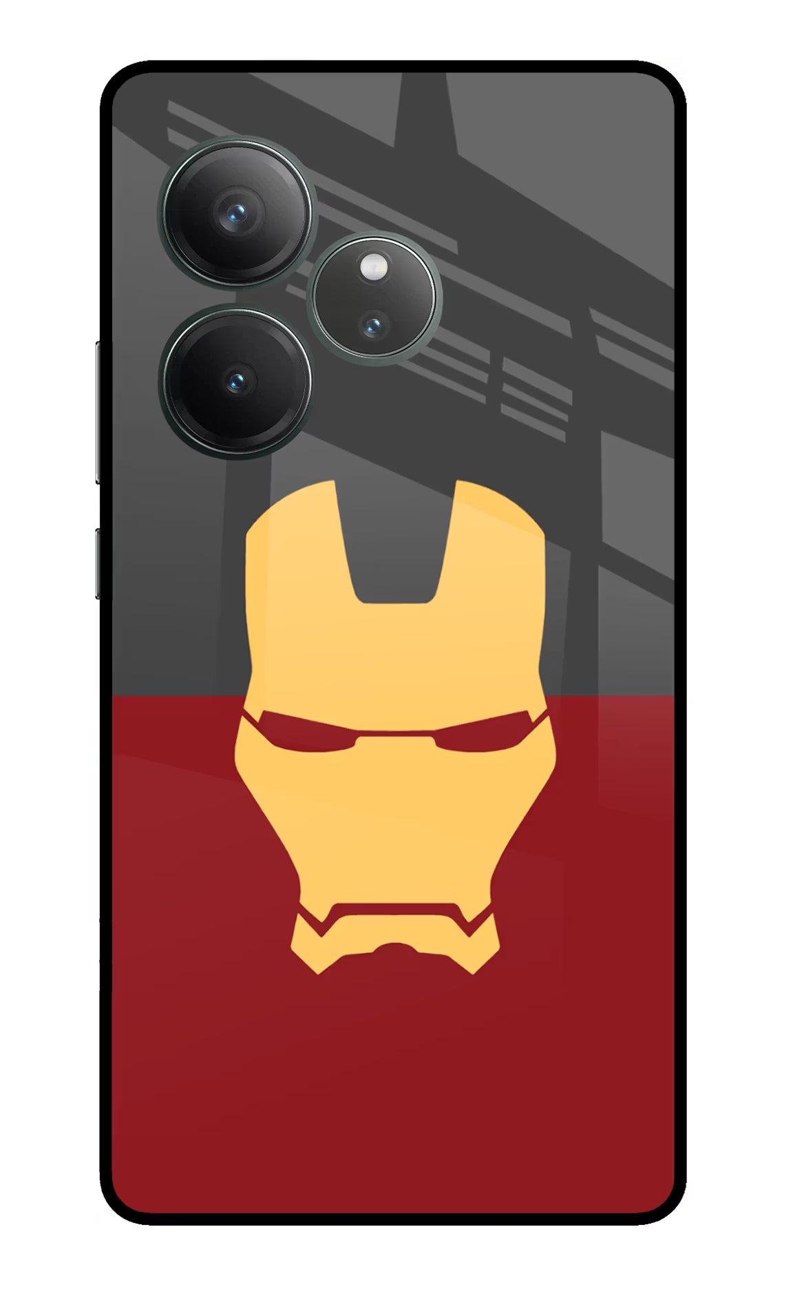 Ironman Realme GT 6 Glass Case Back Cover by Casekaro