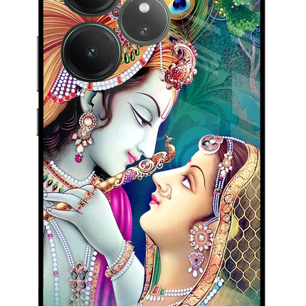 Lord Radha Krishna Realme GT 6 Glass Case