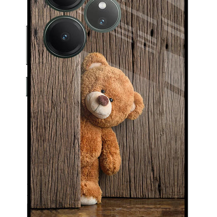 Teddy Wooden Realme GT 6 Glass Case