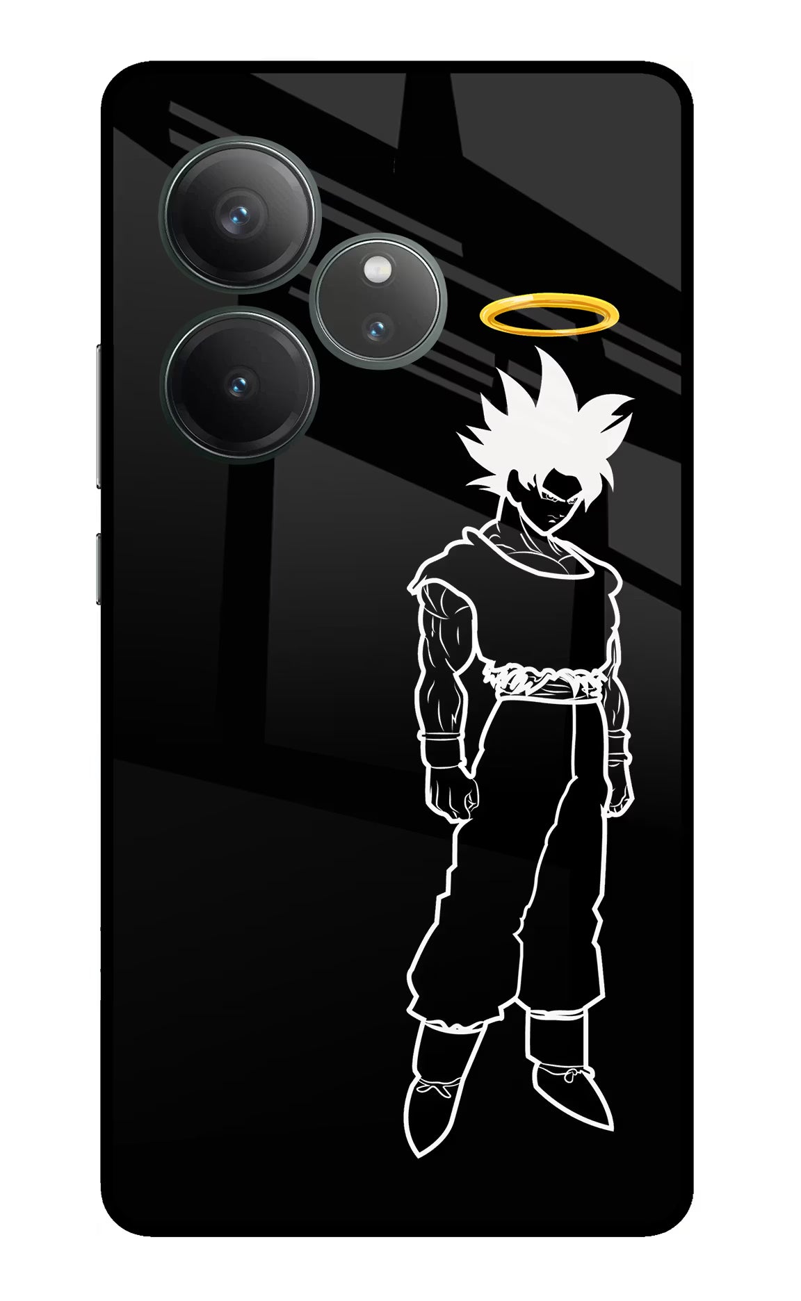 DBS Character Realme GT 6 Glass Case Back Cover by Casekaro