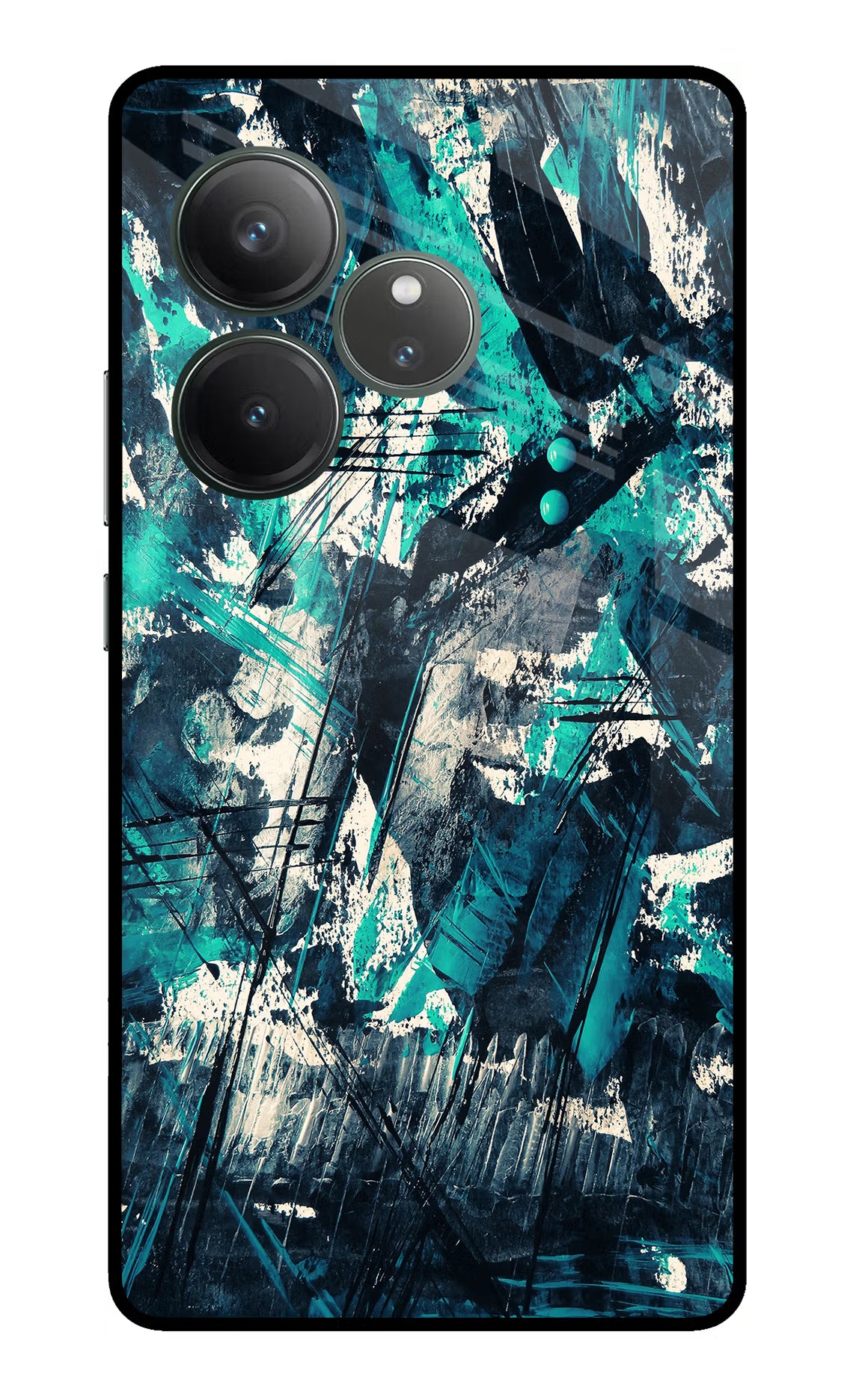 Artwork Realme GT 6 Glass Case Back Cover by Casekaro