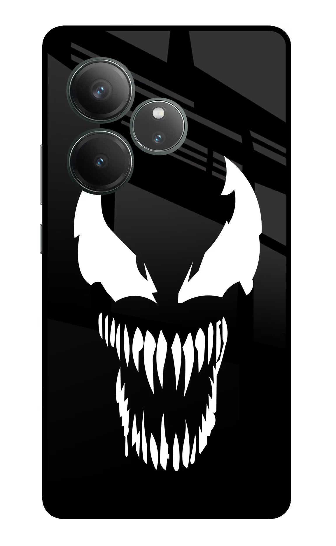 Venom Realme GT 6 Glass Case Back Cover by Casekaro