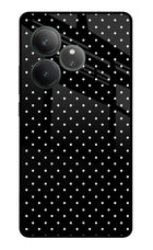 White Dots Realme GT 6 Glass Case