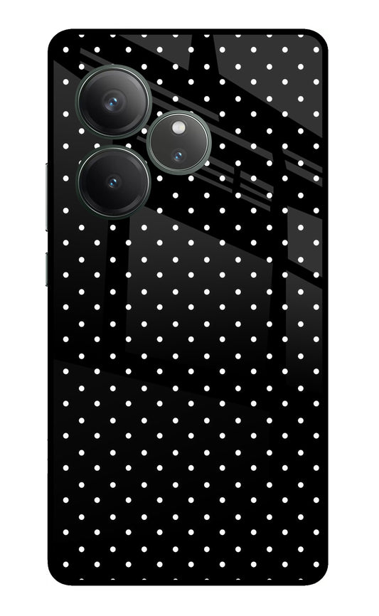 White Dots Realme GT 6 Glass Case