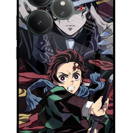 Demon Slayer Realme GT 6 Glass Case