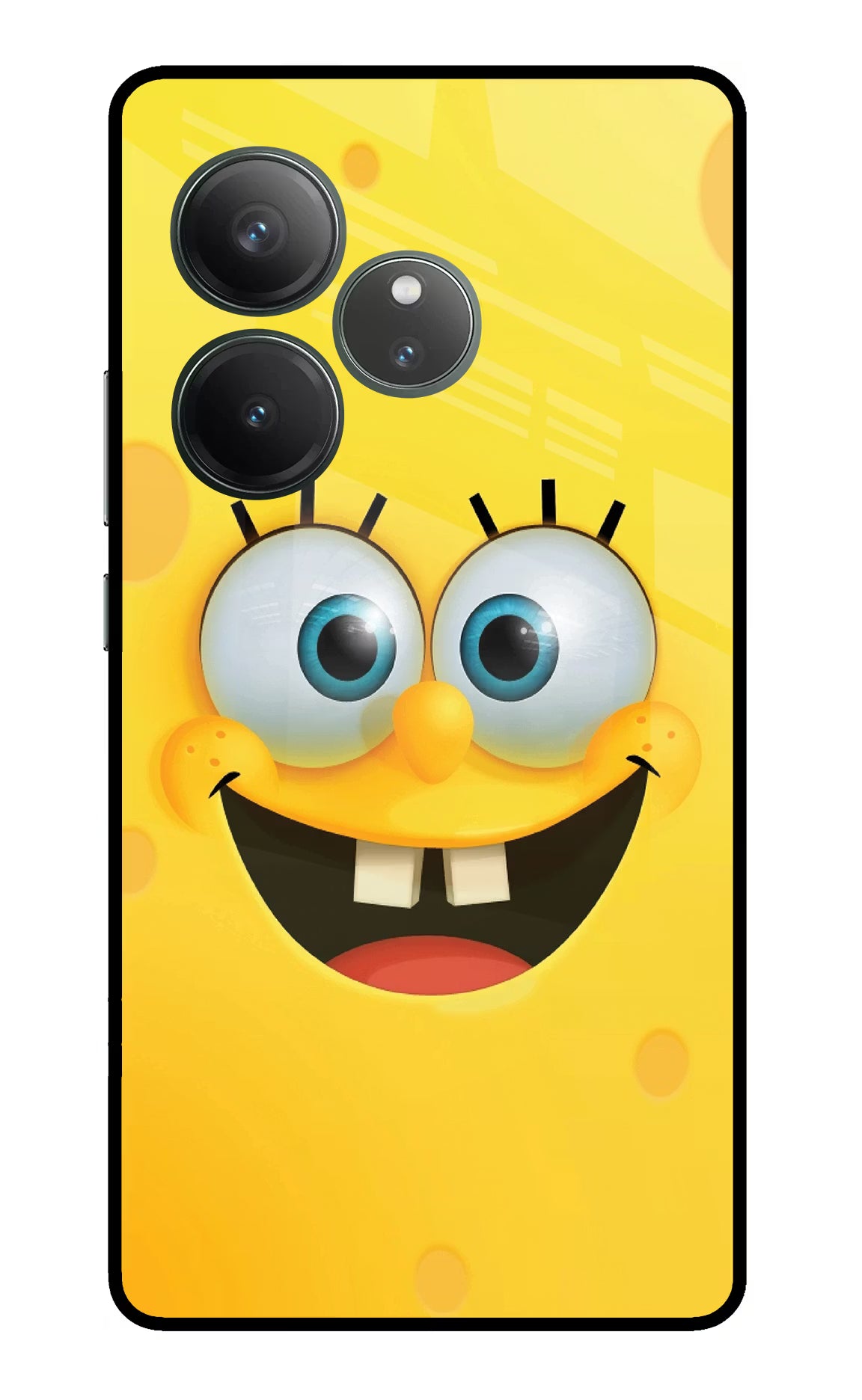 Sponge 1 Realme GT 6 Glass Case Back Cover by Casekaro